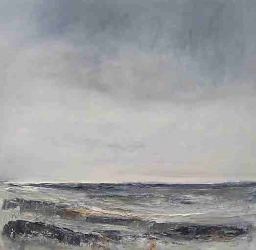 'Low Tide, Whiting Ness' by artist Elaine Cunningham